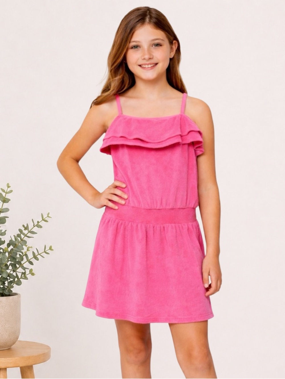 Girls Terrycloth XL 14/16 Swim Cover-Up Dress Beach Pool Casual